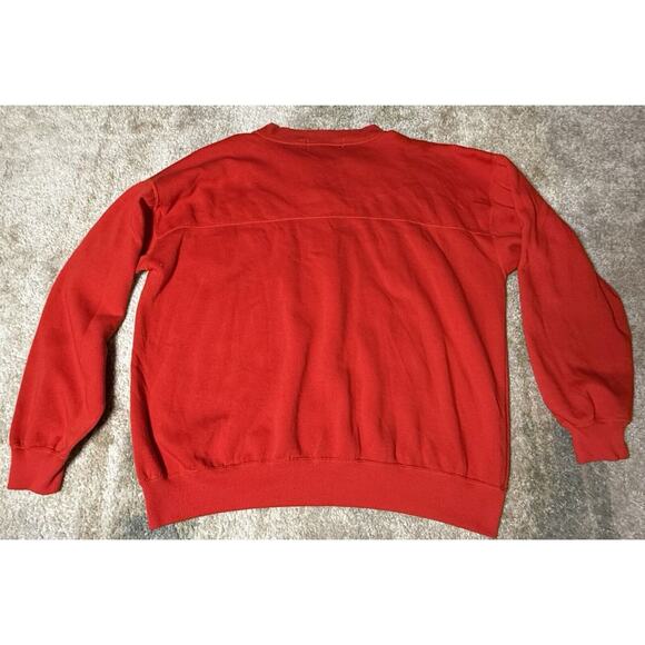 Vintage Men's Knights Of The Round Table Red Sweater Size X-Large - Picture 2 of 5